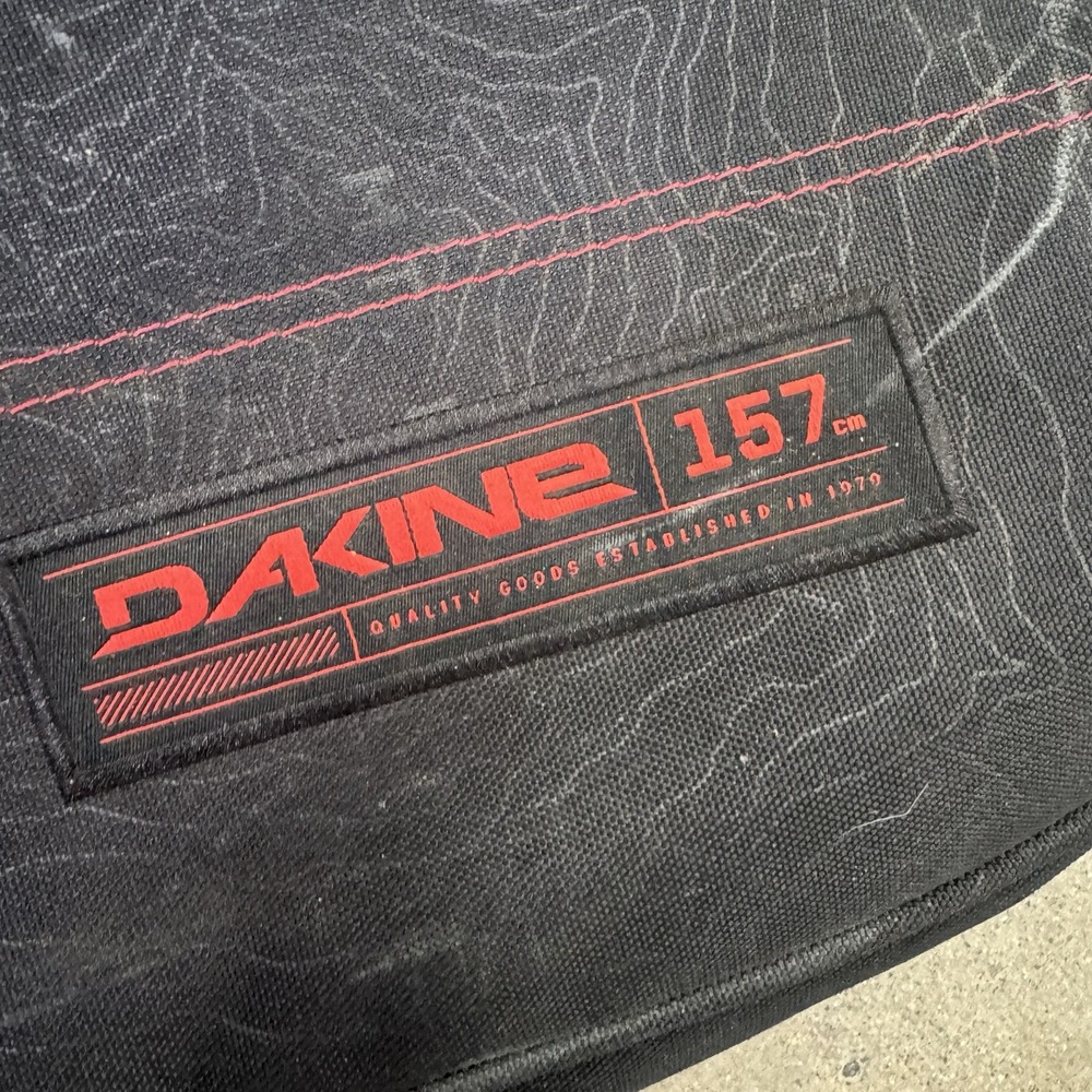 Dakine Topographic Snowboard Bag 157cm Luggage Storage Black Red Outdoor Straps - Picture 3 of 11